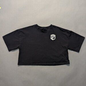 Born Primitive Black Crop T-shirt (Medium)